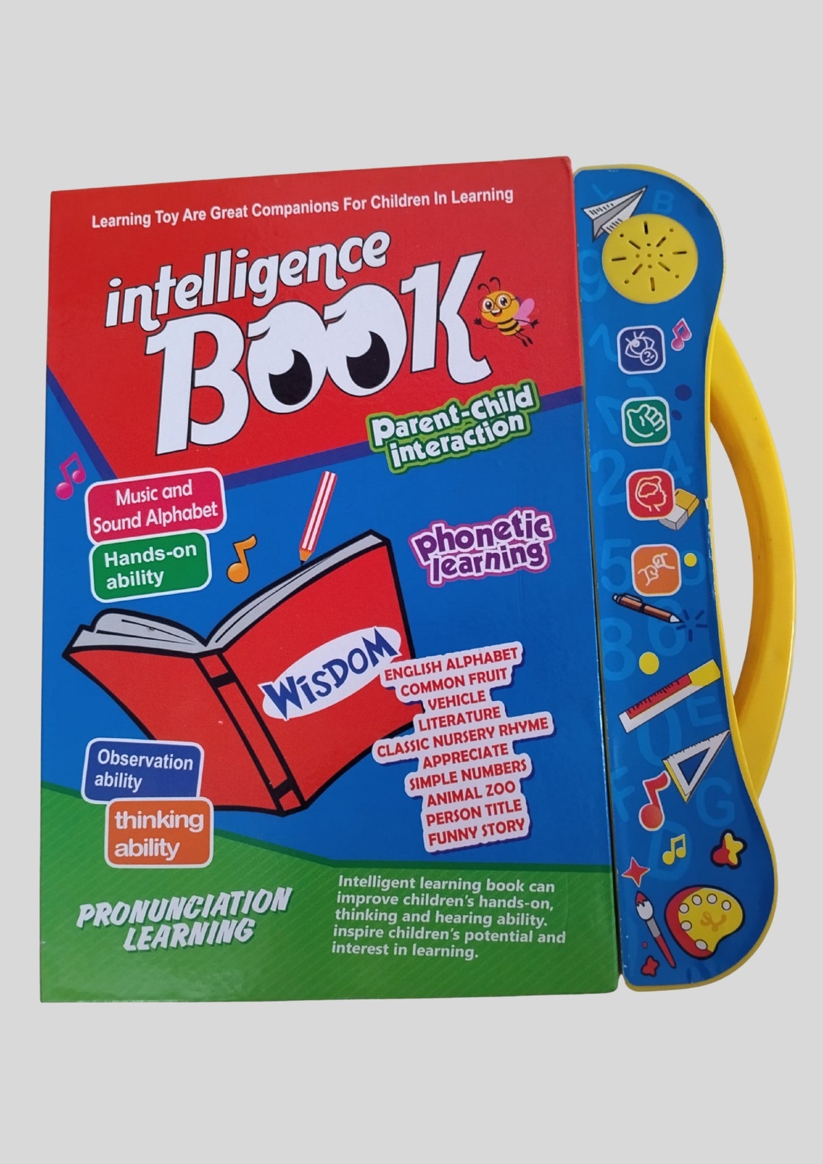 Interactive Sound Learning Book for kids 10 in 1