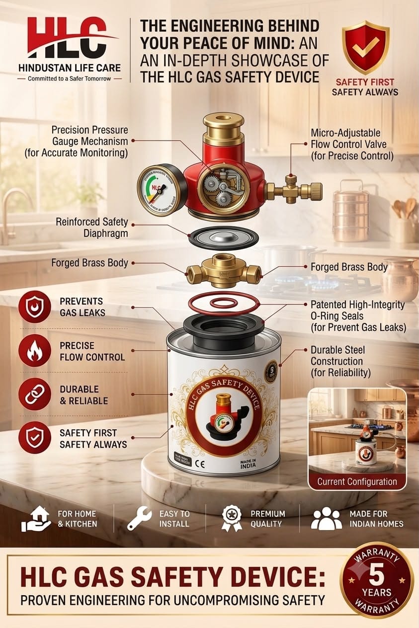 Premium Gas Safety Device for Kitchen Safety